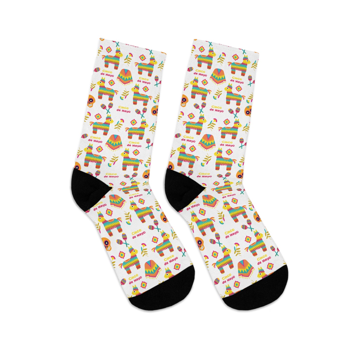 Fiesta Frenzy Socks: Piñata & Petals Edition