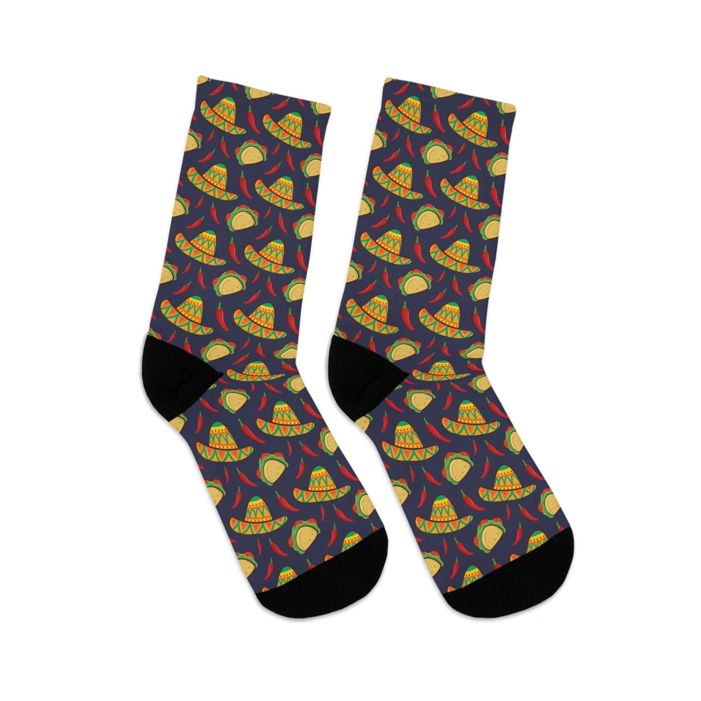 Taco Tango Socks: Cinco Celebration Collection